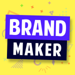 Brand maker logo design png