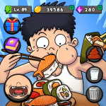 Food fighter clicker mukbang png