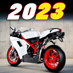 Motor tour bike racing game png