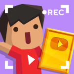 Vlogger go viral tuber life png