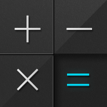 Stylish calculator calcu png