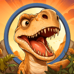 Dino Fossil Hunter Tap Idle MOD APK Hammer Power 0.12.6